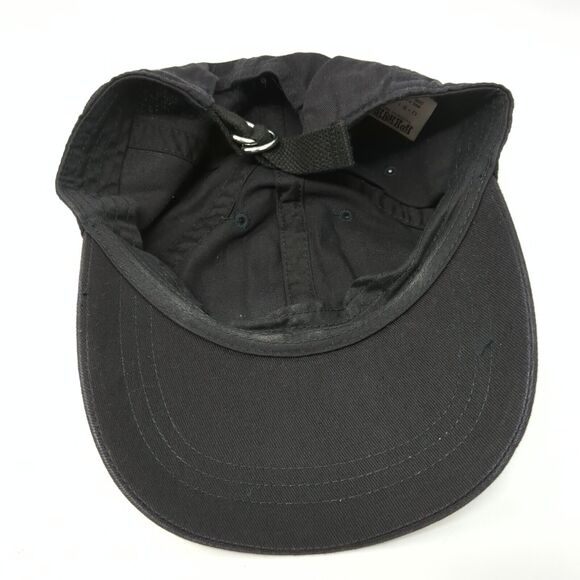 PINK Victoria's Secret Slideback Hat Black One Size Adjustable 6 Panel - Picture 6 of 9